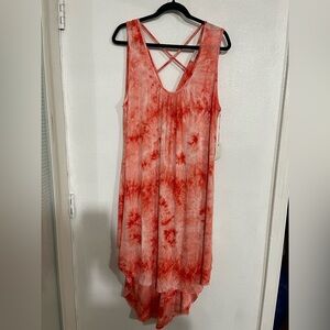 Astrology Summer, Dress Beach cover Up NWOT, sleeveless, Comfort Lounge pool L